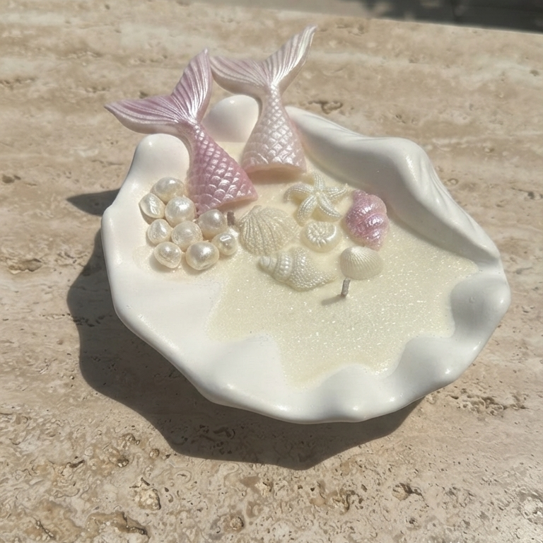 Mermaid bay candle